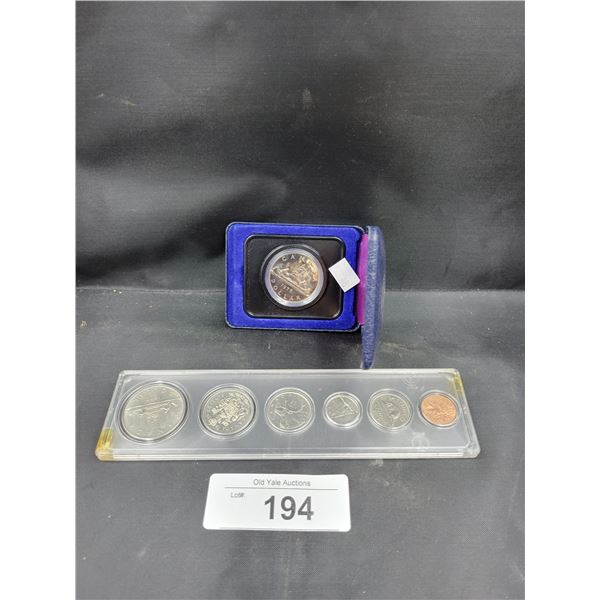 1975 CANADIAN PROOF DOLLAR & 1979 PROOF SET