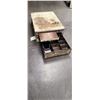 Image 2 : ANTIQUE MCCASKEY SYSTEM WOODEN BASE FOR CASH REGISTER