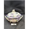 Image 1 : VICTORIAN WOOD & SONS "CAMBRIDGE" LIDDED VEGETABLE DISH