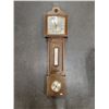 Image 1 : VINTAGE BAROMETER, THERMOMETER, QUARTZ CLOCK