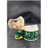 Image 1 : VINTAGE MJB COFFEE COIN BANK