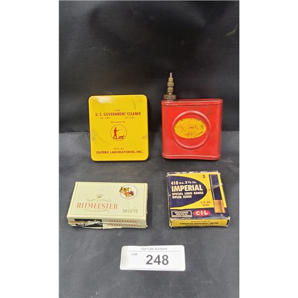 FOUR VINTAGE COLLECTIBLES