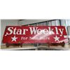 Image 1 : VINTAGE STAR WEEKLY PORCELAIN SIGN