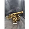 Image 1 : LARGE BRASS CANNON
