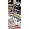 Image 2 : LARGE COLLECTION VINTAGE TINS, NEW PILLOW SHAMS ETC