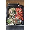 Image 2 : SMALL STRONG BOX W/ASSORTED COSTUME JEWELRY