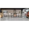 Image 1 : SEVEN VINTAGE CROWN, ATLAS, IMPROVED GLASS SEALER JARS
