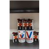 Image 1 : SEVEN VINTAGE VALVOLINE & PENETRATING OIL TINS