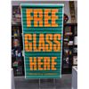 Image 1 : NOS VINTAGE HOME OIL GAS STATION CANVAS BANNER
