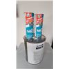 Image 2 : TWO VINTAGE CASTROL OUTBOARD MOTOR OIL CANS & ALLSTATE MOTOR OIL CAN