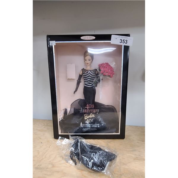 40TH ANNIVERSARY BARBIE COLLECTOR'S EDITION
