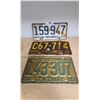 Image 1 : 1956/57/58 BC LICENSE PLATES