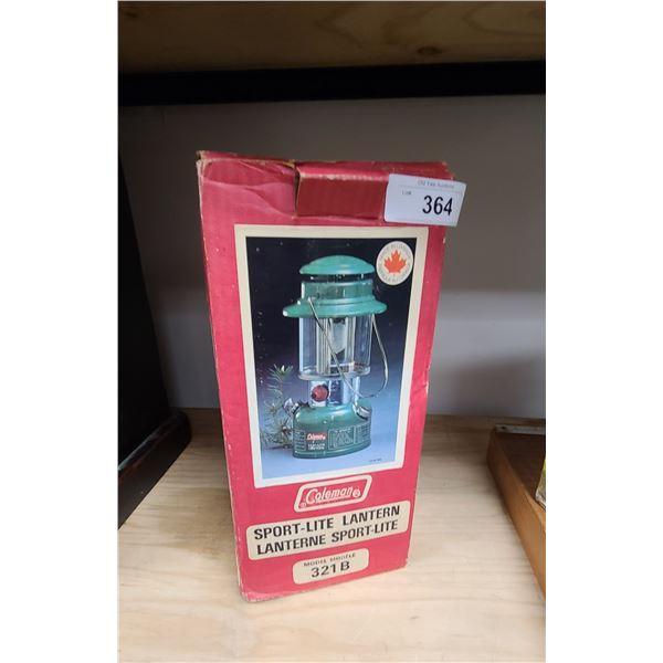 VINTAGE NOS COLEMAN LANTERN MODEL 321B