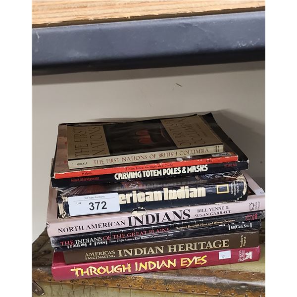EIGHT BOOKS ON NATIVE AMERICANS
