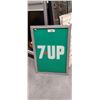 Image 1 : VINTAGE 7UP SIGN