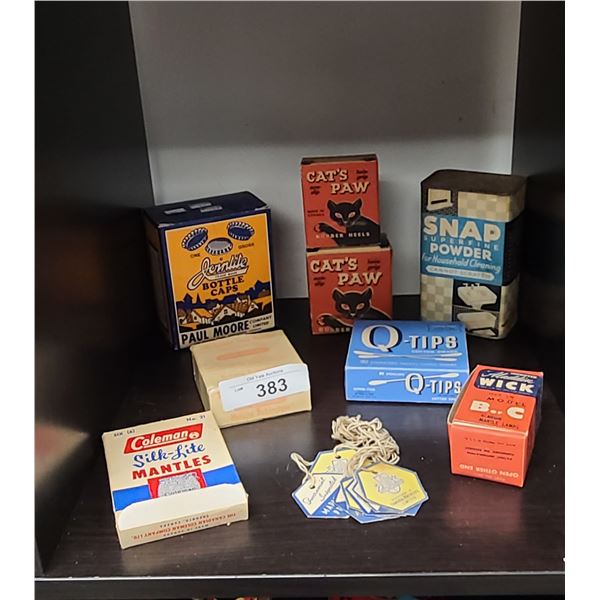 NINE VINTAGE COLLECTIBLES