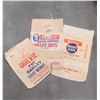 Image 1 : FOUR VINTAGE CLOTH FLOUR BAGS