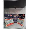 Image 1 : AMAZING NOS GILLETTE RAZOR BLADES STORE DISPLAY IN ORIGINAL BOX