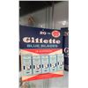 Image 2 : AMAZING NOS GILLETTE RAZOR BLADES STORE DISPLAY IN ORIGINAL BOX
