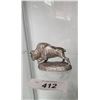 Image 2 : HIGHLY DETAILED PEWTER BUFFALO BY MASTERWORKS