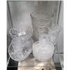 Image 1 : COLLECTION VINTAGE PRESSED GLASS