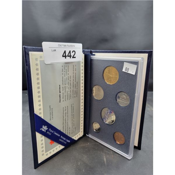 1992 CANADIAN SPECIMEN COIN SET