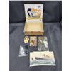 Image 1 : COLLECTION ANTIQUE/VINTAGE PHOTOS & POSTCARDS IN WHITE OWL CIGAR BOX