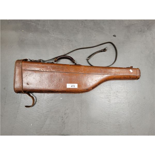 VINTAGE LEATHER GUN CASE