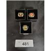 Image 1 : THREE MOLSON COMMEMORATIVE NHL STANLEY CUP RINGS