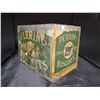 Image 2 : LARGE ANTIQUE PERRIN'S BISCUITS SHIPPING TIN
