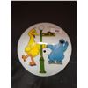 Image 1 : HARD TO FIND ORIGINAL 1981 SESAME STREET BIG BIRD & COOKIE MONSTER LIGHT SHADE