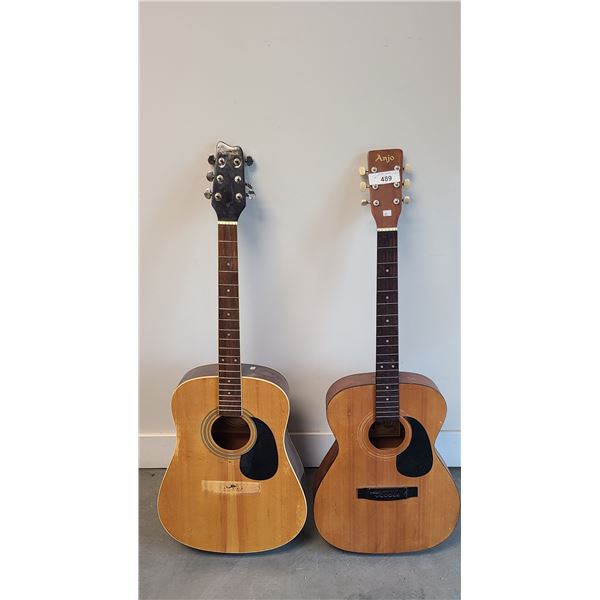ANJO & SAMICK ACOUSTIC GUITARS