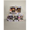 Image 1 : COLLECTION FIVE FUNKO POP FIGURES-UNOPENED