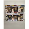 Image 1 : COLLECTION SIX FUNKO POP FIGURES-UNOPENED