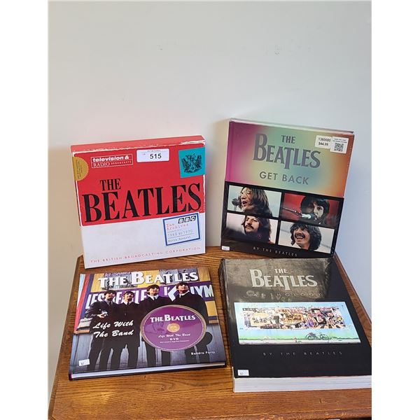 FOUR THE BEATLES BOOKS