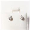 Image 1 : 14K  DIAMOND (0.38CT) EARRINGS
