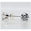 Image 2 : 10K  WHITE MOISSANITE(1.65CT) EARRINGS