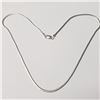 Image 1 : SILVER 15" 5G NECKLACE
