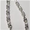 Image 2 : SILVER 7" GUCCI LINK STYLE BRACELET