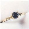 Image 2 : 10K  BLACK DIAMOND(0.3CT) RING SIZE 6