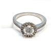 Image 2 : SILVER CZ RING SIZE 7