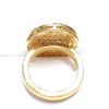 Image 2 : SILVER ROSE CUT DIAMOND  RING SIZE 7.5