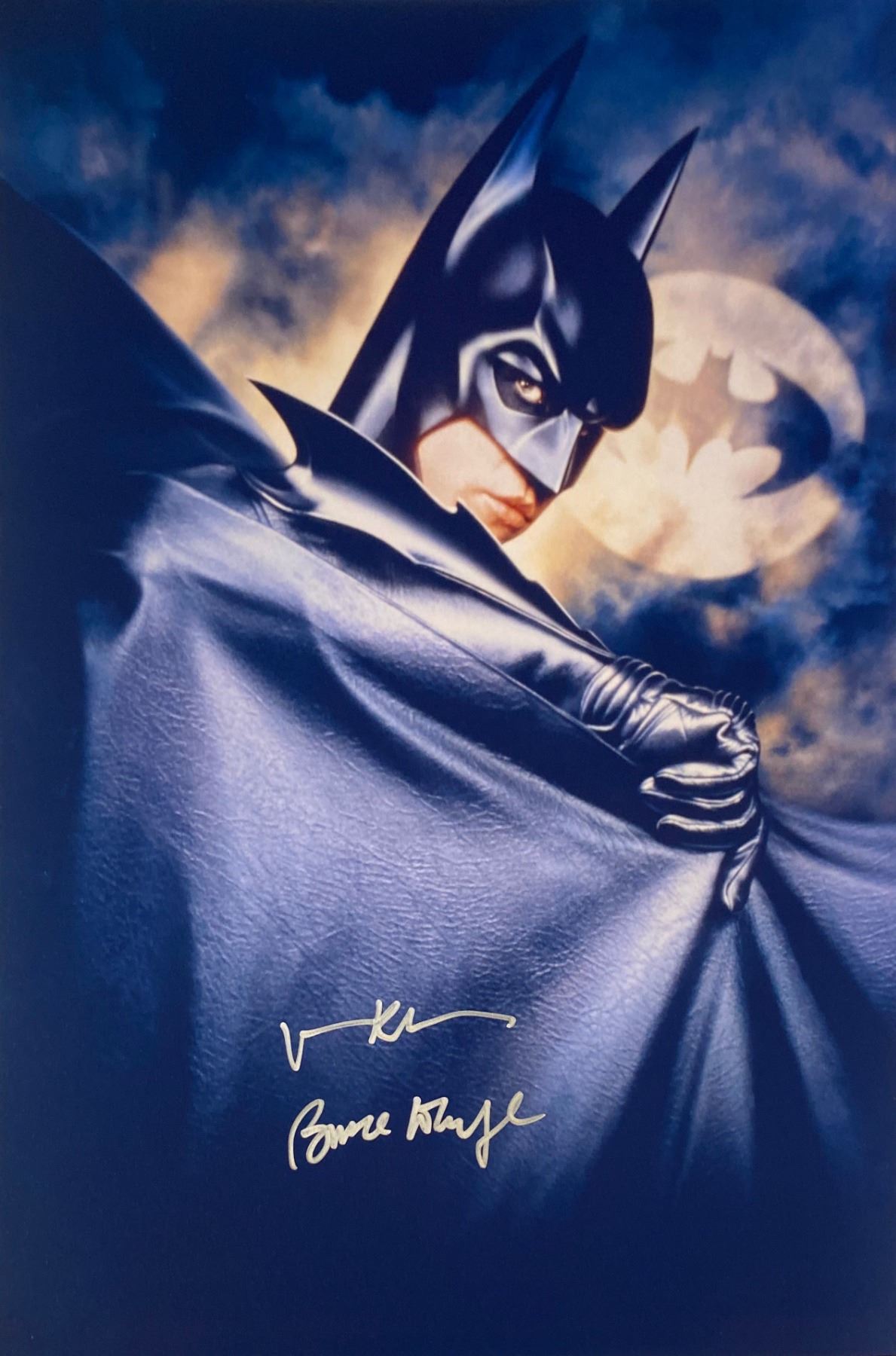 Autograph Signed Batman Photo