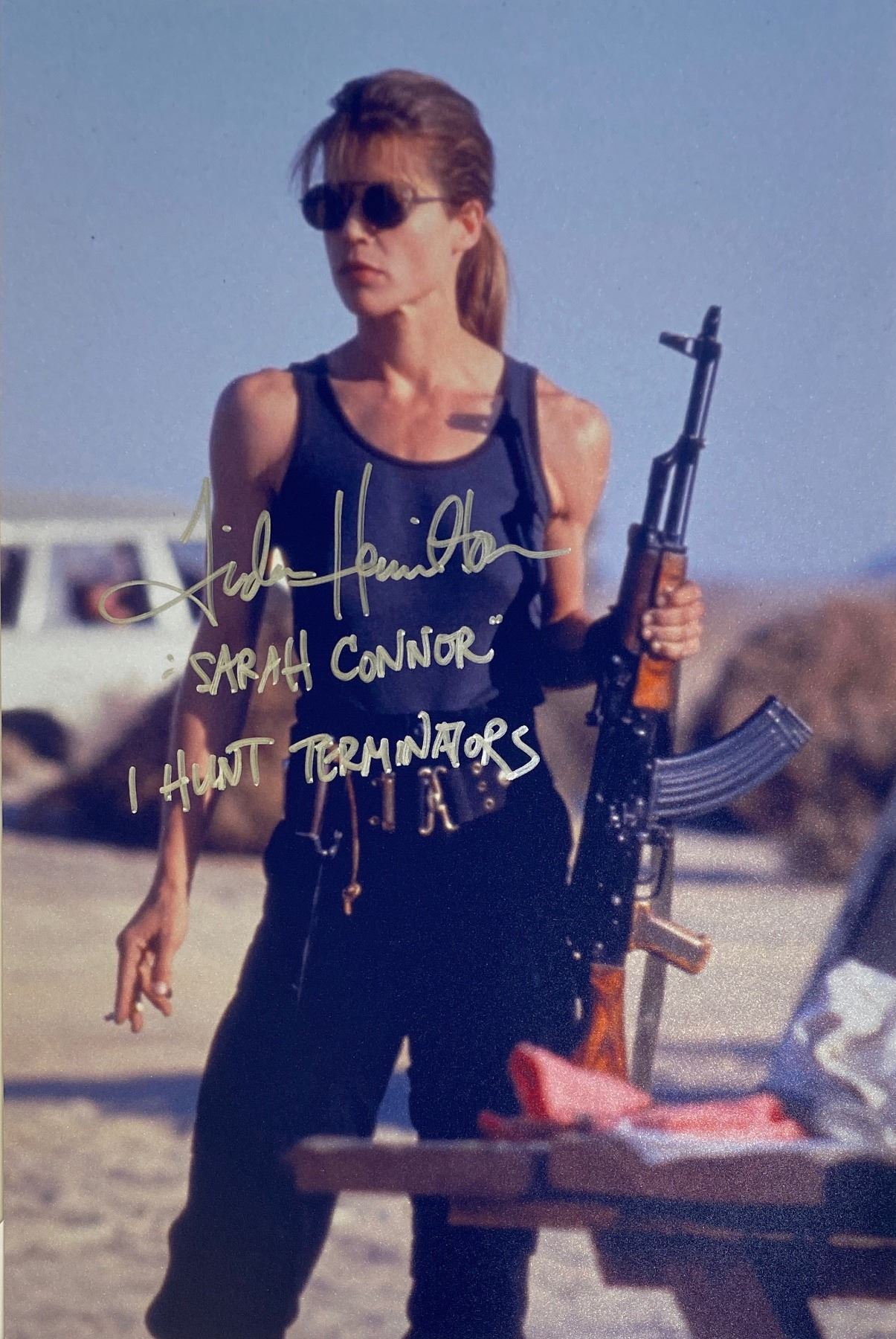 Terminator 3 Autographed Autograph Signed Terminator 2 Photo
