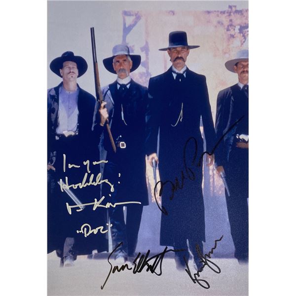 Autograph Signed  Tombstone Photo