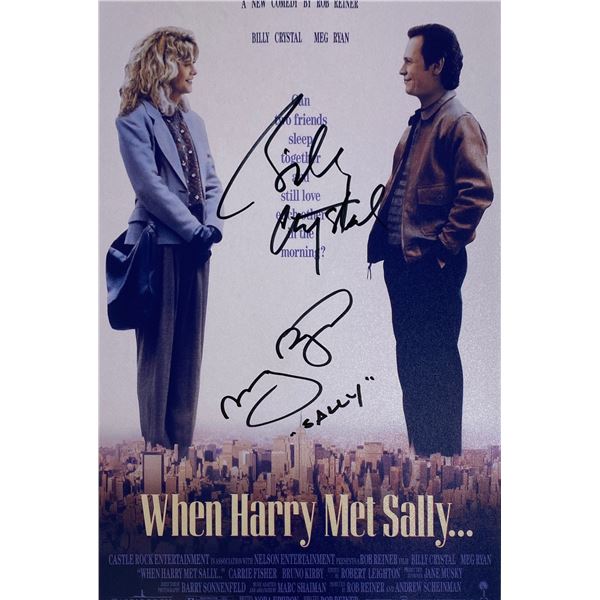 Autograph Signed  Harry Met Sally Photo
