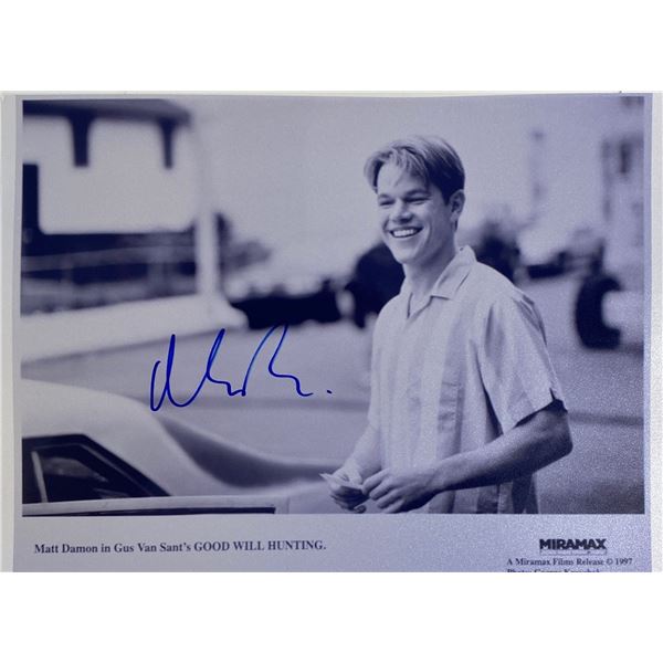 Autograph Signed  Good Will Hunting Photo