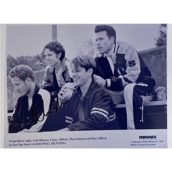 Autograph Signed  Good Will Hunting Photo