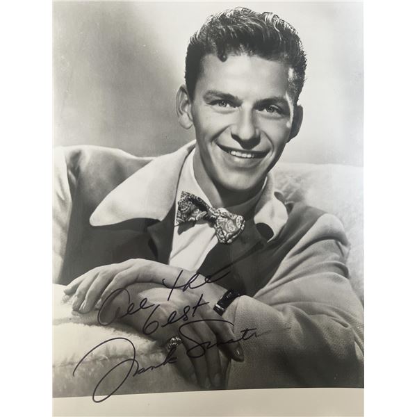Frank Sinatra signed photo