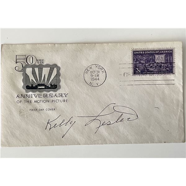 Kelly Lester signed cover